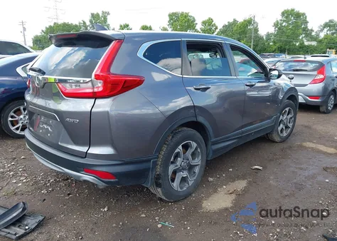 2018 Honda Cr-V Ex из США, поврежденный, VIN 7FARW2H5XJE084305